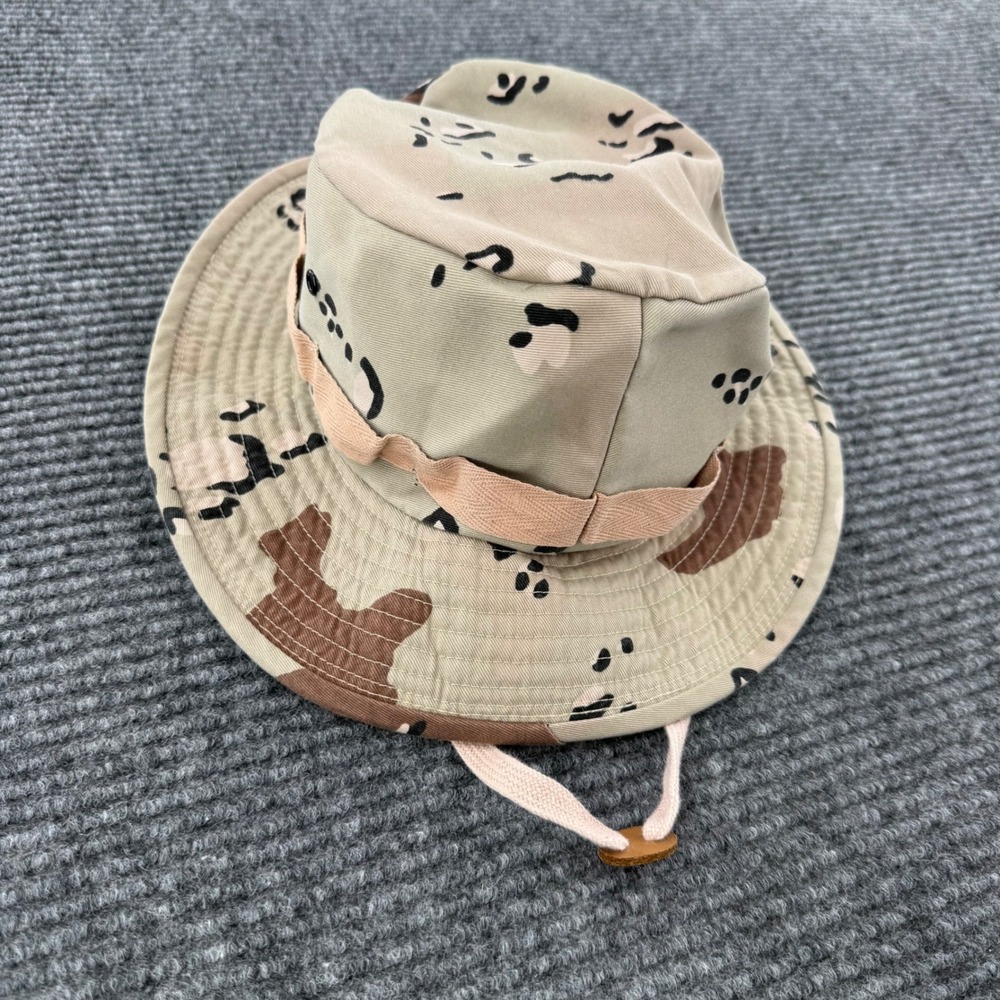 Military Style M Chocolate Chip Desert Camo Boonie Hat Sun Hot Weather Type II